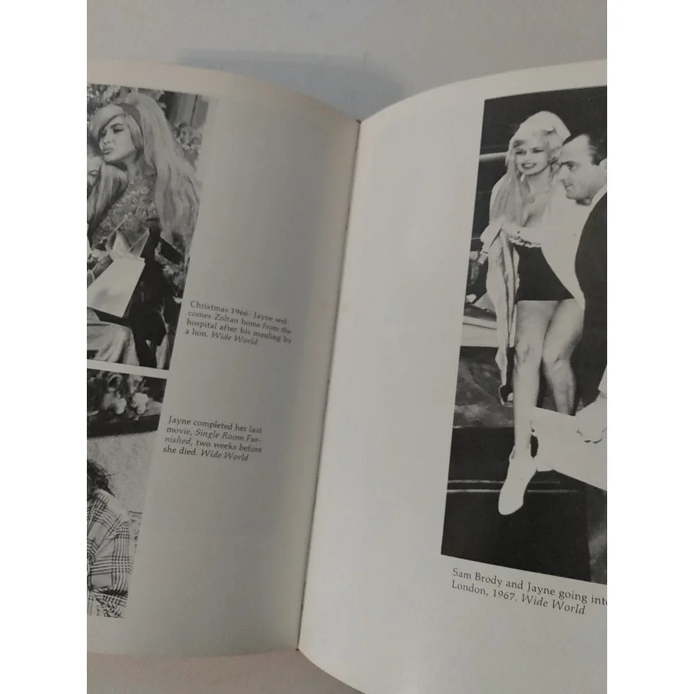 Jayne Mansfield and the American Fifties Hardcover Martha Saxton 1975 1st Ed